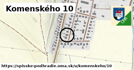 Komenského 10, Spišské Podhradie