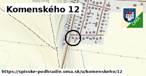 Komenského 12, Spišské Podhradie