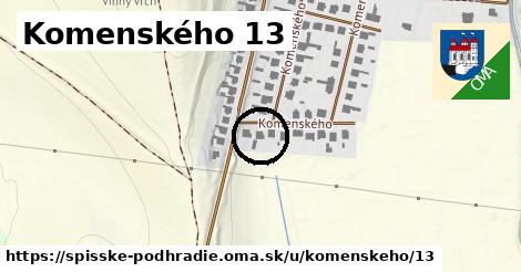 Komenského 13, Spišské Podhradie