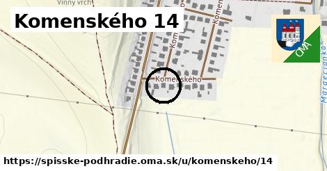 Komenského 14, Spišské Podhradie