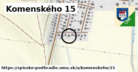 Komenského 15, Spišské Podhradie