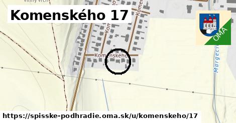 Komenského 17, Spišské Podhradie