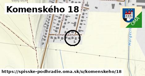 Komenského 18, Spišské Podhradie