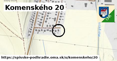 Komenského 20, Spišské Podhradie