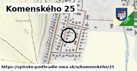 Komenského 25, Spišské Podhradie