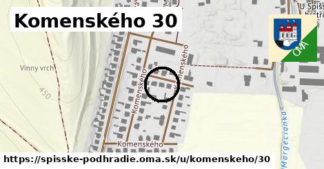 Komenského 30, Spišské Podhradie