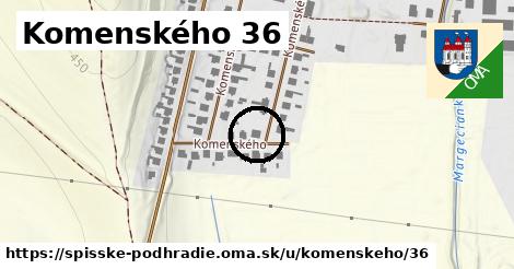 Komenského 36, Spišské Podhradie