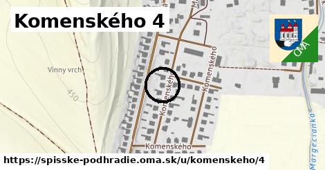 Komenského 4, Spišské Podhradie