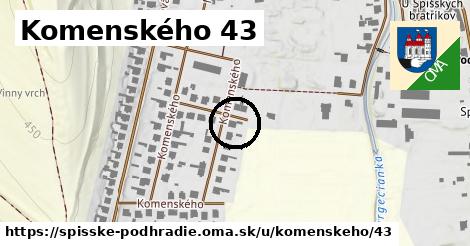 Komenského 43, Spišské Podhradie