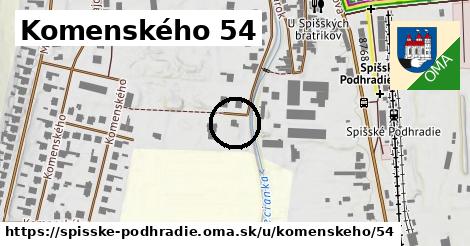 Komenského 54, Spišské Podhradie
