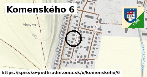 Komenského 6, Spišské Podhradie