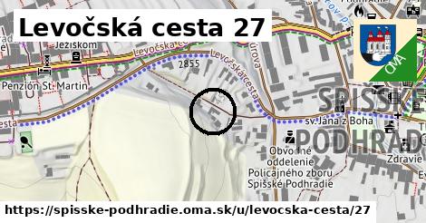 Levočská cesta 27, Spišské Podhradie