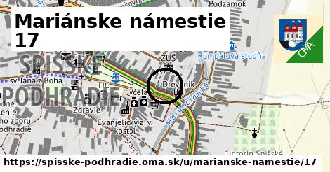 Mariánske námestie 17, Spišské Podhradie