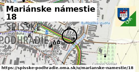 Mariánske námestie 18, Spišské Podhradie