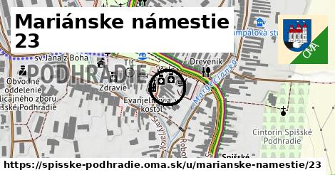 Mariánske námestie 23, Spišské Podhradie