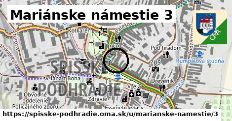 Mariánske námestie 3, Spišské Podhradie