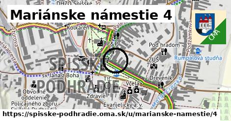 Mariánske námestie 4, Spišské Podhradie