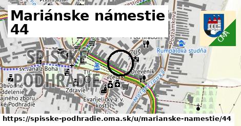 Mariánske námestie 44, Spišské Podhradie