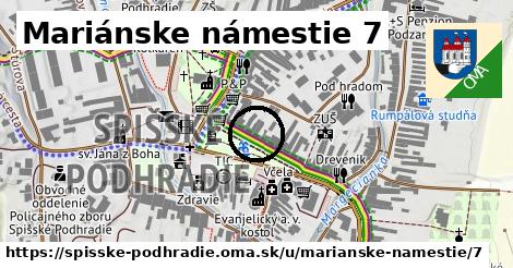 Mariánske námestie 7, Spišské Podhradie