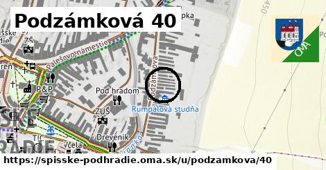 Podzámková 40, Spišské Podhradie