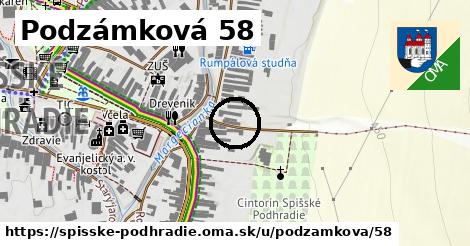 Podzámková 58, Spišské Podhradie