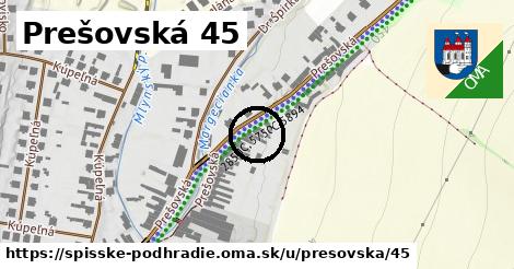 Prešovská 45, Spišské Podhradie