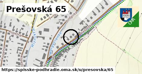 Prešovská 65, Spišské Podhradie