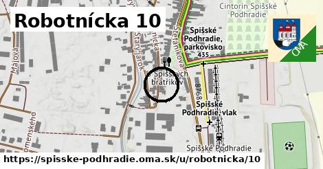 Robotnícka 10, Spišské Podhradie