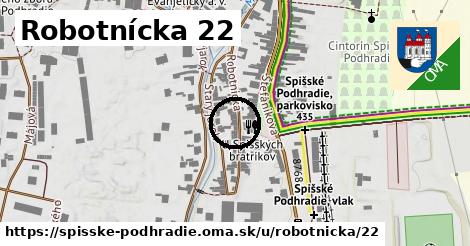 Robotnícka 22, Spišské Podhradie