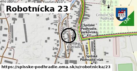 Robotnícka 23, Spišské Podhradie