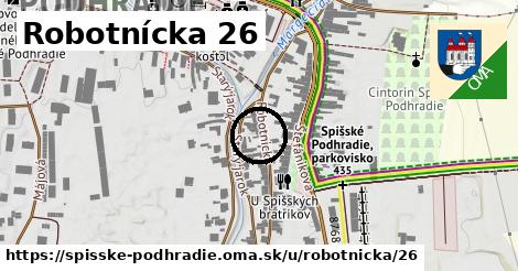 Robotnícka 26, Spišské Podhradie