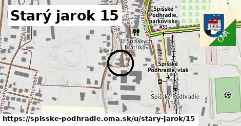 Starý jarok 15, Spišské Podhradie