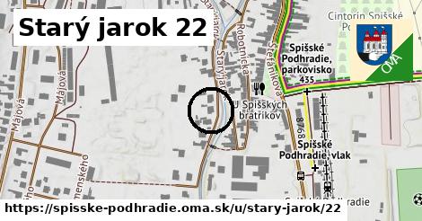 Starý jarok 22, Spišské Podhradie