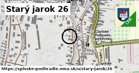 Starý jarok 26, Spišské Podhradie