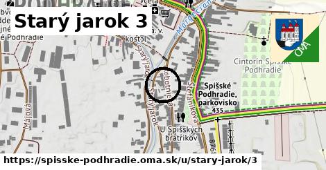 Starý jarok 3, Spišské Podhradie