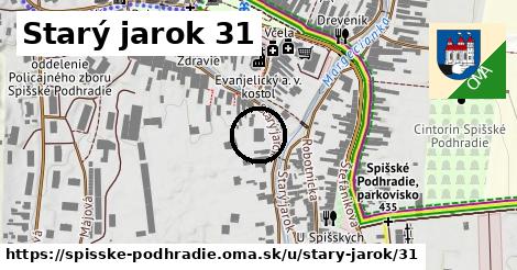 Starý jarok 31, Spišské Podhradie