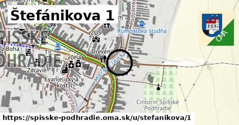 Štefánikova 1, Spišské Podhradie