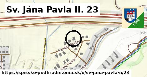 Sv. Jána Pavla II. 23, Spišské Podhradie