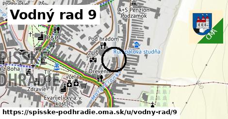 Vodný rad 9, Spišské Podhradie