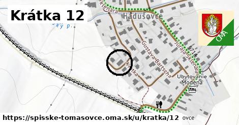 Krátka 12, Spišské Tomášovce