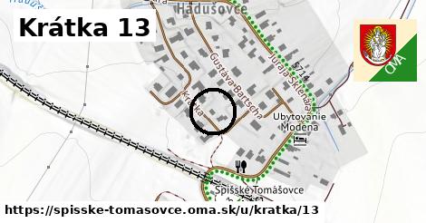 Krátka 13, Spišské Tomášovce