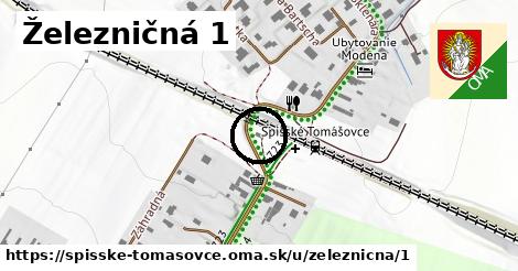 Železničná 1, Spišské Tomášovce