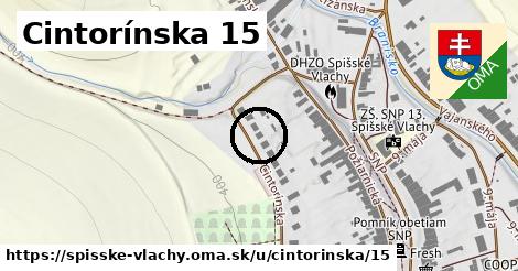 Cintorínska 15, Spišské Vlachy