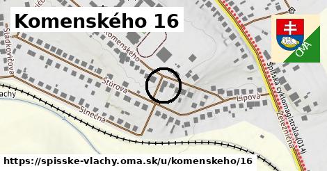 Komenského 16, Spišské Vlachy