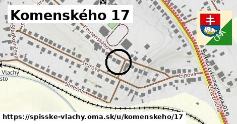 Komenského 17, Spišské Vlachy