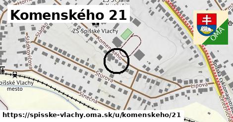 Komenského 21, Spišské Vlachy