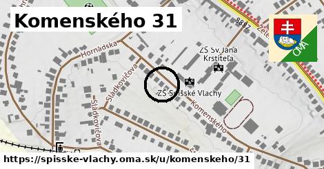 Komenského 31, Spišské Vlachy