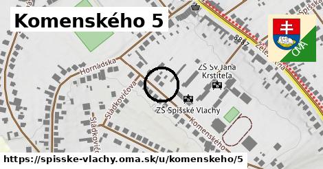 Komenského 5, Spišské Vlachy