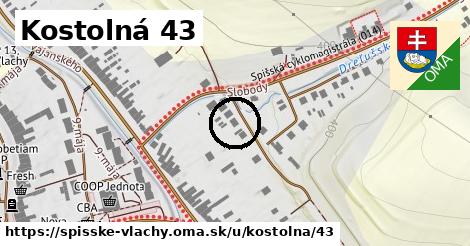 Kostolná 43, Spišské Vlachy