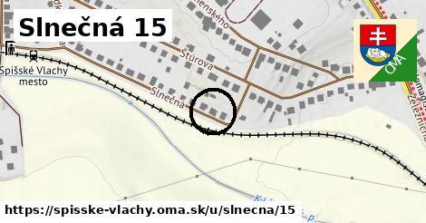 Slnečná 15, Spišské Vlachy